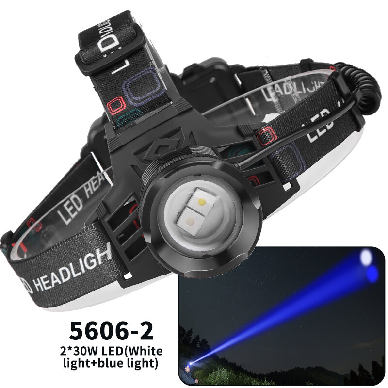 30W LED(White+Blue)
