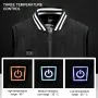 TENGOO HV-09 Heated Vest 9 Heating Areas Oversized Women Men Winter Vest Self Heating Vest Usb Electric Thermal Vest Jacket Outdoor Vest