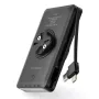 2 in 1 ROCKBROS 5000mAh Battery Bike Headlight Type-C IPX6 Waterproof 4 Light Modes Power Bank Phone Front Light for Night Cycling Camping