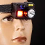 Outdoor Super Bright Multi-function Fishing Intelligent Sensing Headlamp Rechargeable Long Battery Life Work Light Inspection Light