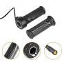 WUXING 36V/48V Left/Right Hand Twist Throttle Handlebar Electric Bike Speed Controller Throttle Handle Accelerator for BAFANG EBike Mid-Motor
