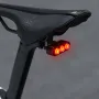 Luz trasera inteligente para bicicleta WEST BIKING de alta visibilidad, 100 h de duración, LED IP66, resistente al agua, advertencia, carga USB, luz de freno para carretera, montaña, conducción nocturna.