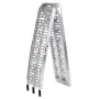 Dốc tải nhôm Sefzone tải trọng 1500lbs 12\ WX 90\, Dốc xe máy, xe tải, xe kéo ATV, máy cắt cỏ, ô tô, có thể gấp lại hạng nặng