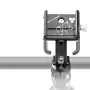 Bike Holder Aluminum Alloy 360° Adjustable Sturdy Anti-fall 0.2kg Lightweight Handlebar Holder for Motorcycle Bicycle Scooter Bracket