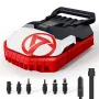 WaveRite 20PSI Air Pump for Paddle Board, High Pressure Electric Air Pump for Paddle Board Inflator and Deflator with 12 V DC Car Connector