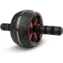 KALOAD AB Roller Abdominal Tonifying Wheel Muscle Trainer Exercise Roller with Mat for Body Shaping Abs Core Workout Home Gym Fitness Equipment