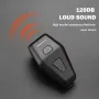 BENGGUO BG-3510 USB Electric Bike Bell Bike Motorcycle Electric Bell Horn With Anti-Theft Alarm Rechargeable Warning Safety Bell for Cycling