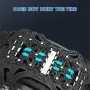 Tire Chain 1pcs Fat Tire Electric Bike Car Snow Chain Thickened Beef Tendon Wheel Chain Car Tire -Skid Chains Belt Safe and Secur Non-Slip Wheel Snow Chain Usefulness