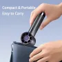 IPRee Portable Handheld Fan 1-100 Speeds Adjustable Turbo Mini Fan with LED Display Rechargeable Ice Cooling Metal Shell Personal Fan