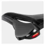 Road Bike Saddle MTB Bicycle Seat With Mountain Cycling Racing Warning Taillight USB Charging PU Breathable Soft Seat Cushion