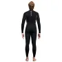 DIVE&SAIL Men Full Body Dive Skins Wetsuit UPF50+ Sun Protection Quick-drying One-piece Long Sleeve Diving Top Pant Front Zip Keep Warm Elastic Snorkeling Clothes for Surfing Swimming