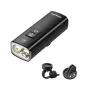 CLAMI BR 2000 Lumens Bicycle Headlight 4500mAh 5 Gears IPX6 Waterproof Type-C Charging High Brightness Bike Front Lights for Road Cycling Safety