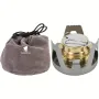 IPRee Portable Mini Alcohol Stove Burner Adjustable Firepower Gasoline Stove Aluminum Alloy Bracket Ultralight Brass Camping Stoves