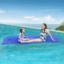WARMOUNTS Floating Water Pad for Single, 8 x 4 FT Tear-Resistant 3-Layer XPE Foam Floating Mat Recreation Relaxing Lily Pad for Pool Lake River Ocean Boats Outdoor Water Activities