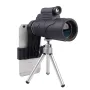 MOGE 50x60 Monocular Telescope With Lamp Lighting Long-range High-power Telescope For Outdoor Hunting CampingTravel