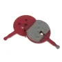 LAOTIE Round Brake Pad Electric Scooter Front Rear Scooter Disc Brake Pad Repair Tool Electric Scooter For LAOTIE ES10 ES18 Lite L8S pro ES18 ES18P ANGWATT T1 C1 F1