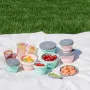 IPRee® 500/1000ml Folding Silicone Bowl Portable Lunch Box Food Container Camping Picnic