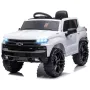 Funtok RS03 12V Powered Kids Electric Ride on Car Truck Chevrolet Silverado Official Licensed Safety Lock bluetooth Music LED Lights with Remote Control Car Toy