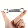 BENGGUO BG-615 Hexagonal Wrench Bike Tools Aluminum Alloy Stable Hexagonal Bone Wrench for Bicycle Repair