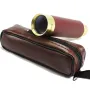 IPRee Pirate Monocular Telescope 25x30 High Powered Zoomable Collapsible Monocular Brass Spyglass Handheld for Hunting Hiking Travel
