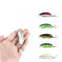 ZANLURE 10PCS Slow Sinking Minnow Fishing Lures 7g Wobbler Crankbait Artificial Hard Bait for Bass Trout Pike