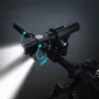 Super Bright Multi-Angle Adjustment USB Rechargeable Waterproof Bike HeadLight Taillight