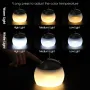 WEST BIKING Portable Camping Light USB Rechargeable Hook Camping Lantern Adjustable Outdoor Waterproof Tent Lights Emergency Table Lamp Power Brank