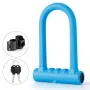 U-Shaped Bicycle Lock Aluminum Alloy Firm Anti-theft Double Open Modes Safety for Road Bike Mountain Bike