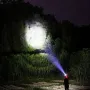 Lampu Depan LED Sensor Gerak Ultra Terang Smiling Shark dengan USB Isi Ulang Lumen Tinggi untuk Aktivitas Luar Ruangan Lampu Kepala Darurat