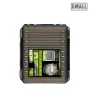 SAMOLLA 10 Compartments Small Double Fishing Tackle Box Portable Handle Lure Baits Container Y-slot Storage Organizer