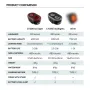 CYCLAMI CY300T 2PCS Bicycle Smart Front Rear Brake Sensing Lights Waterproof Type-C Charging Bike Lighting Headlight Warning Taillight for MTB Road Cycling