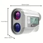 Nohawk Golf 1000Y/F/M 905nm Rangefinder Flagfront Golfing Range Finder with Touch Screen & Voice Feature Slope Switch 6X Magnification USB-C Charging Rangefinder
