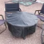[USA Direct] Fireplace with Spark Screen Poker for Bonfire Patio Backyard Garden Picnic Fire Pit 30in Fire Pits for Outside Wood Burning Outdoor, 8010