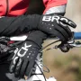 ROCKBROS Winter Warm Bike Glove Windproof Fleece Long Finger Touch screen Outdoor Sports for Running Riding