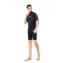 ZCCO 3mm Warm Wetsuit Neoprene Elastic Surfing Snorkeling Short Sleeves Diving Suit for Spearfishing Snorkeling Surfing Canoeing
