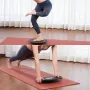 KALOAD Yoga Swing Balance Board Fitness Rehabilitation Training Pedal Sense System Training Balance Board for Home Outdoor Exercise