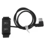 Astrolux® BL03 XPG LED 1200LM Bike Headlight Support Wire Remote Switch 6000mAh High Capacity Power Bank Dual Distance Beam Bike Light USB Rechargeable LED Bicycle Handlebar Flashlight for Electric Bike Electric Scooter