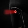 ROCKBROS 100LM Bike Tail Light Brake Sensing Rear Lights 7 Modes USB Rechargeable Safety Warning Lamp