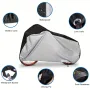 XANES 210D Oxford Cloth Waterproof Bicycle Cover Sun-proof Dust-proof Electric Vehicle Motorcycle Cover for Outdoor Storage