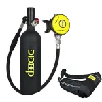 DIDEEP X4000Pro 1L Scuba Diving Gear Cylinder Oxygen Professional Buceo Diving Equipment Scuba Kit Water Pump Snorkeling Set