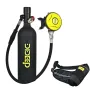 DIDEEP X4000Pro 1L Scuba Diving Gear Cylinder Oxygen Professional Buceo Diving Equipment Scuba Kit Water Pump Snorkeling Set