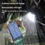 IPRee Multifunctional Solar Clip Light Outdoor Portable Waterproof Sensor Lamp Courtyard Garden Lamp Patio Home Camping Wall Lights
