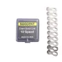 XANES 5Pair Bicycle Chain Link Connector Chain Magic Buttons 6-12 Speed Bicycle Cycling Quick Master Links for Mountain Bike