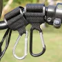 XANES Punch-free Hanging Hook with 40kg Load Aluminum Carabiner for Bicycle Electric Vehicle Motorcycle Takeaway Helmet Luggage Storage