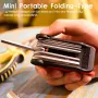 WEST BIKING 16 In 1 Bicycle Repair Tools Portable Folding Hexagon Socket Tool Multi-function Wrench Tire Lever Bottle Opener Combination Set