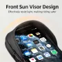 ROCKBROS B17-7 6.2'' Portable Touch Screen Phone Holder Bicycle Bag 360° Adjustable Waterproof Bike Front Frame Bag