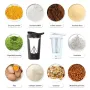 IPRee 450ml Automatic Stirring Coffee Cup Portable Electric Mixing Coffee Mug Rechargeable Coffee Soy Milk Mixer for Travel