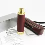 IPRee Pirate Monocular Telescope 25x30 High Powered Zoomable Collapsible Monocular Brass Spyglass Handheld for Hunting Hiking Travel