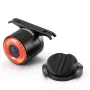 ROCKBROS R3 Smart Brake Sensing Bike Rear Light 4 Modalità di Illuminazione IPX6 Impermeabile Tipo-C Ricaricabile Sensore di Vibrazione Luce Posteriore per Bicicletta