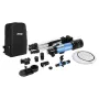 [US Direct] AOMEKIE AO2002 400/70mm Refractor Adult Astronomical Telescope with Phone Adapter Adjustable Tripod and Finder for Beginners and Amateurs to Observe the Moon AO2002
